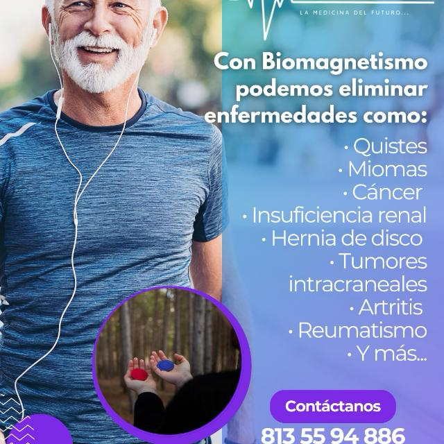 Imagen promocional de biomagnetismo